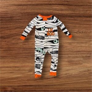 Way to Celebrate Halloween Baby Snug Fit Pajama Mummy Bodysuit - 12 months